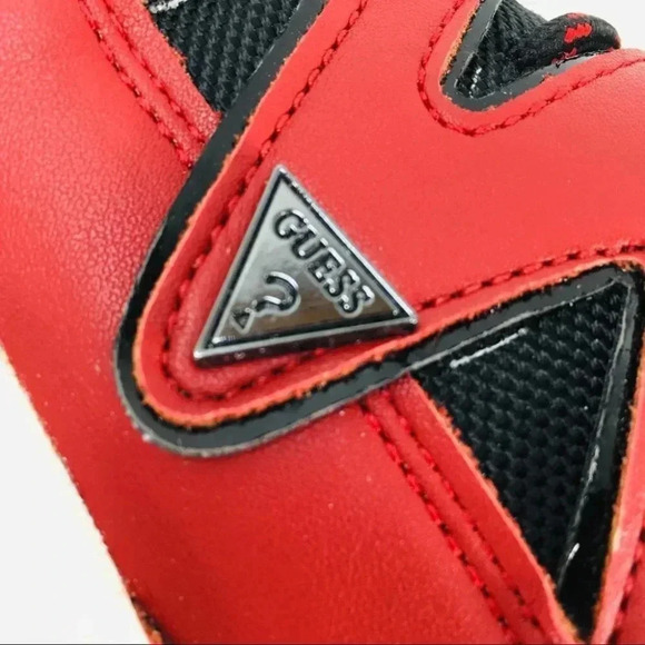 GUESS Tane Dark Red Men’s Sneakers Size 10.5 - Picture 15 of 16